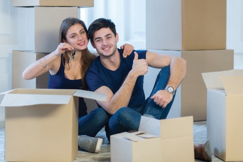 Moving van support for a Cowley home relocation