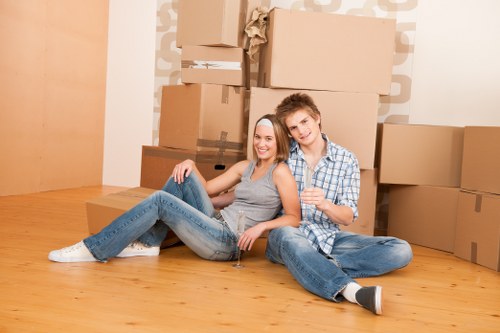 Professional removal team handling a move in Cowley
