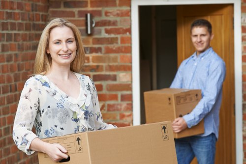 Secure packing materials used for removal services in Cowley