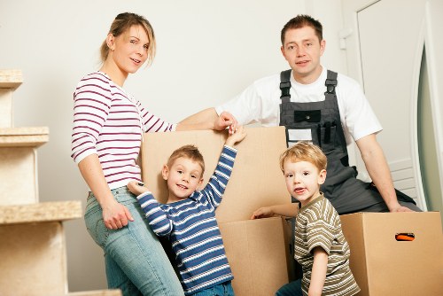Team communication and safe lifting practices on a moving job