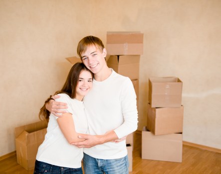 House removalists in Cowley loading furniture into a moving van