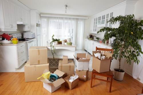 Flexible moving support for furniture transport in Cowley