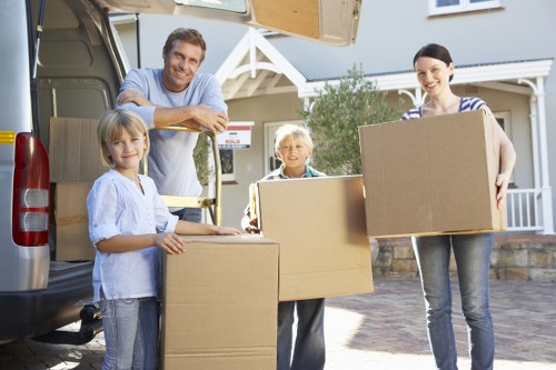 Cardboard packing boxes and moving supplies in Cowley