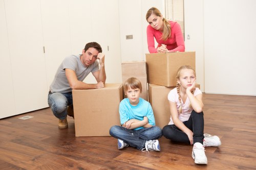 House removals in Cowley with careful packing and lifting