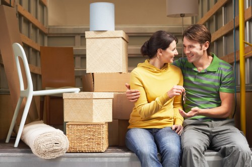 Local team collecting bulky furniture in Cowley