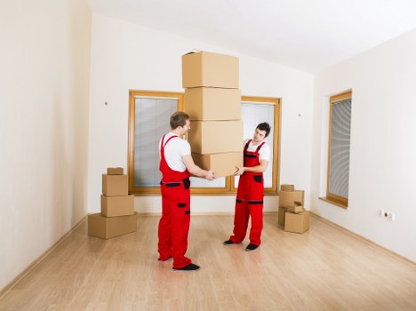 Preparing for a house move in Cowley with labelled boxes and checklist